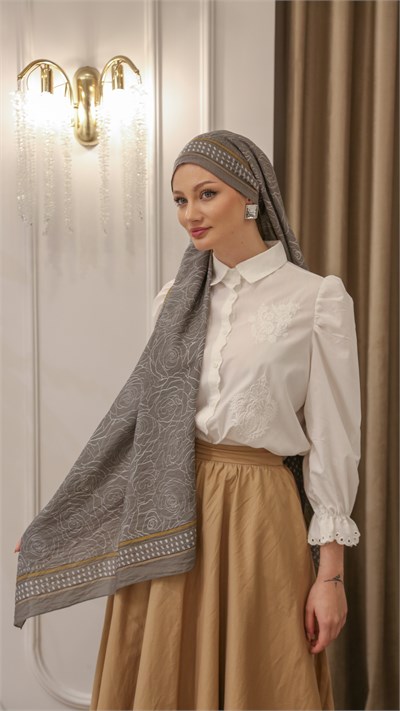 ELARA DESEN ŞAL-GRİ