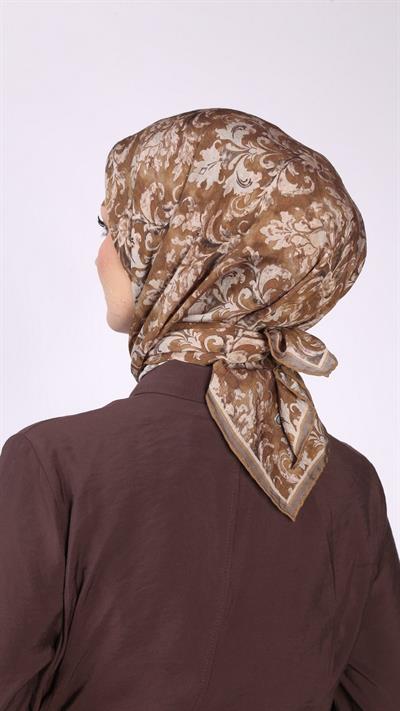 ELEGANT DESEN EŞARP SARI