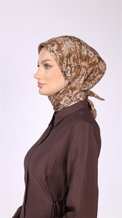 ELEGANT DESEN EŞARP SARI