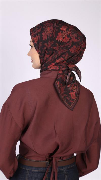 ELEGANT DESEN EŞARP SİYAH