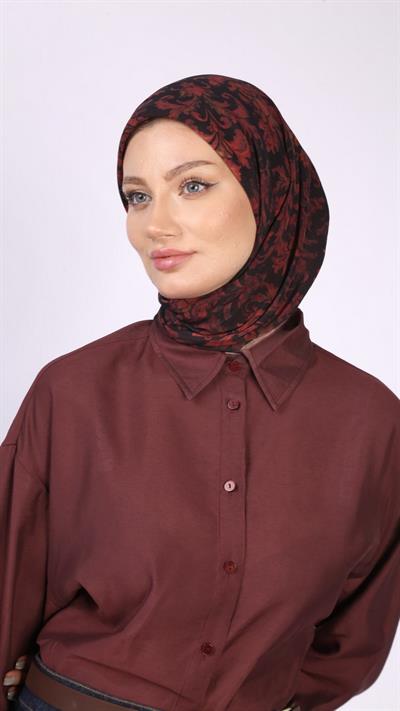 ELEGANT DESEN EŞARP SİYAH