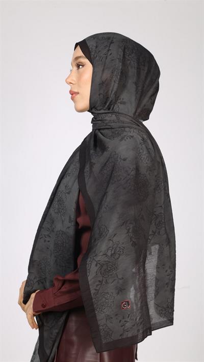 ELENA DESEN ŞAL SİYAH