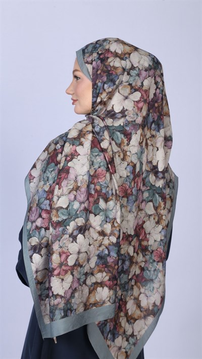 FIORA DESEN ŞAL MAVİ
