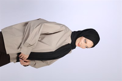 GL PREMİUM JAKAR ŞAL SİYAH