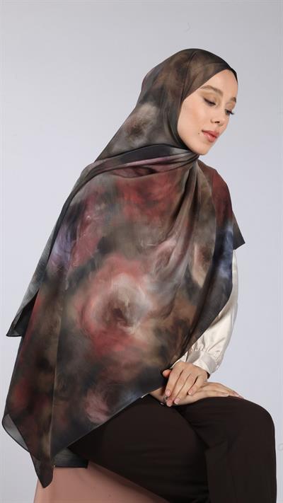 HARMONY DESEN ŞAL SİYAH