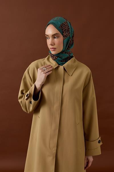 LEONA DESEN ŞAL-TURKUAZ-8