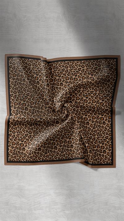 LEOPARD DESEN EŞARP -2
