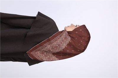 Lina Desen Eşarp Bordo