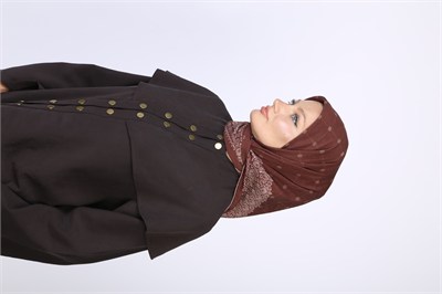 Lina Desen Eşarp Bordo