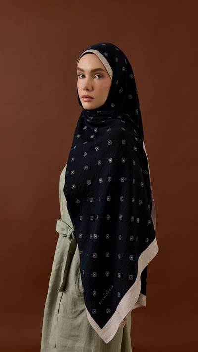 LİNA DESEN ŞAL-SİYAH-BEJ-8