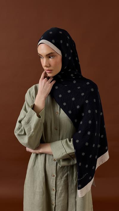 LİNA DESEN ŞAL-SİYAH-BEJ-8