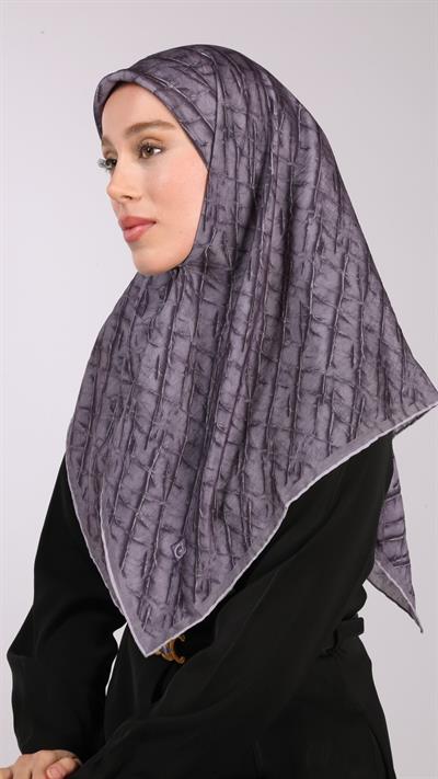 LUMİNA DESEN EŞARP MOR
