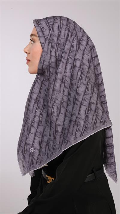 LUMİNA DESEN EŞARP MOR