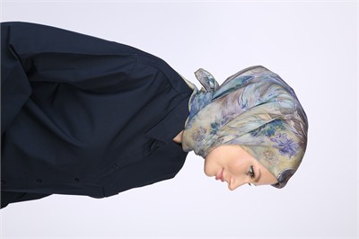 SERA DESEN EŞARP  SU YEŞİLİ