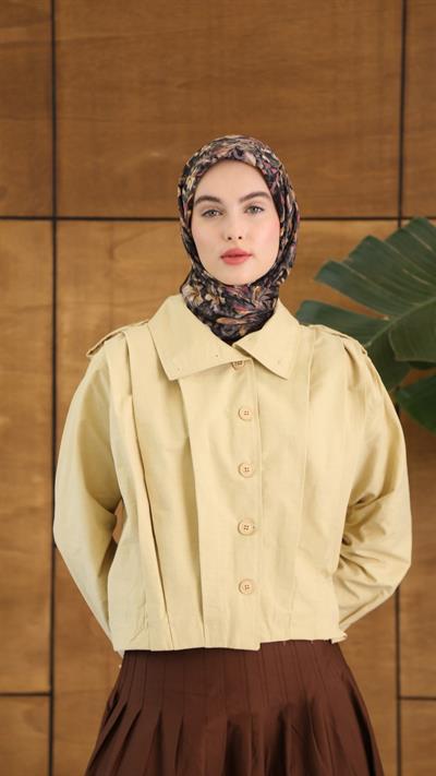 PALM DESEN EŞARP SİYAH