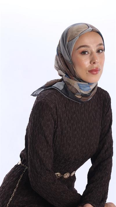 PETRA DESEN EŞARP SİYAH-8