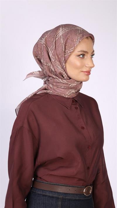 PLAİD DESEN EŞARP PEMBE
