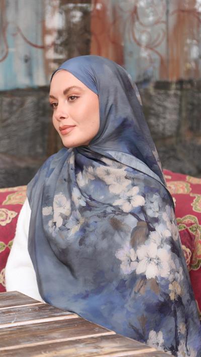 PURE DESEN ŞAL MAVİ