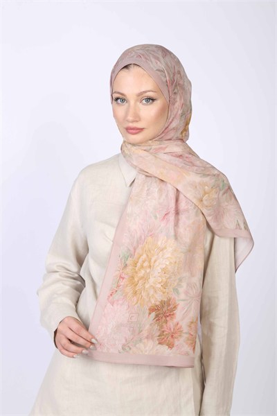 VERA DESEN ŞAL-PEMBE
