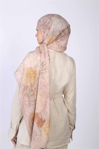 VERA DESEN ŞAL-PEMBE
