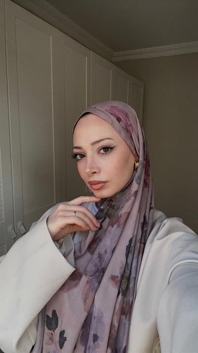 ROSALİNE DESEN ŞAL GÜL KURUSU-7