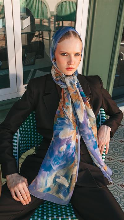 ROSELLE DESEN ŞAL LİLA-3