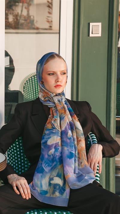 ROSELLE DESEN ŞAL LİLA-3