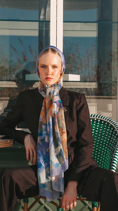 ROSELLE DESEN ŞAL LİLA-3