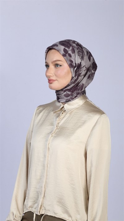 ROZA DESEN EŞARP AMETİST