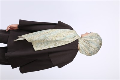 SADA DESEN ŞAL-AÇIK SARI