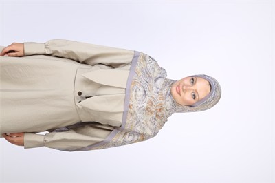 SADA DESEN ŞAL-LAVANTA