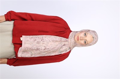 SADA DESEN ŞAL-PEMBE