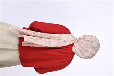 SADA DESEN ŞAL-PEMBE