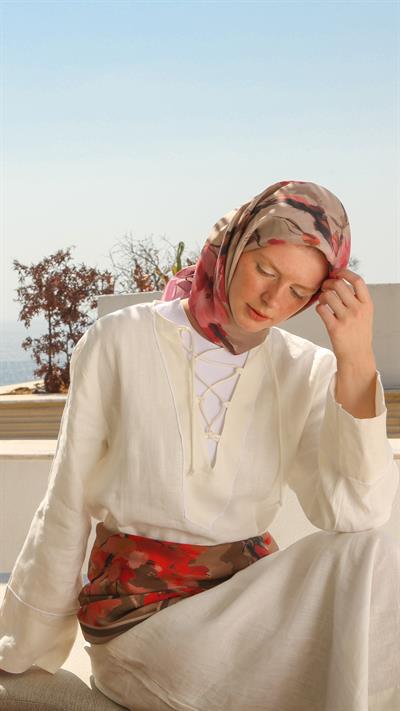 SAKURA DESEN EŞARP MÜRDÜM-2