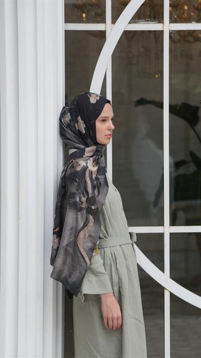 SILVA DESEN ŞAL ANTRASİT-4