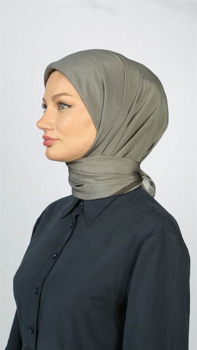 SOFT FRAME DESEN EŞARP GRİ