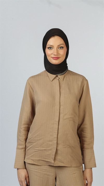 SOFT FRAME DESEN EŞARP SİYAH