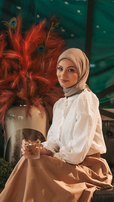 SOFT FRAME DESEN EŞARP TAŞ