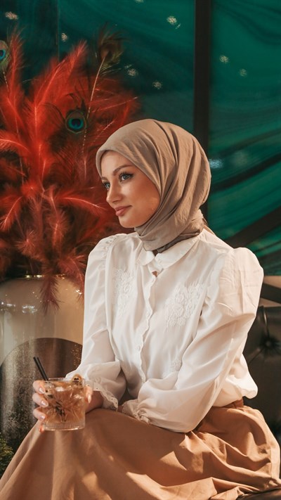 SOFT FRAME DESEN EŞARP TAŞ