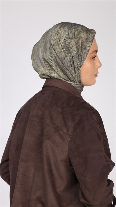 SOLARA DESEN EŞARP YEŞİL