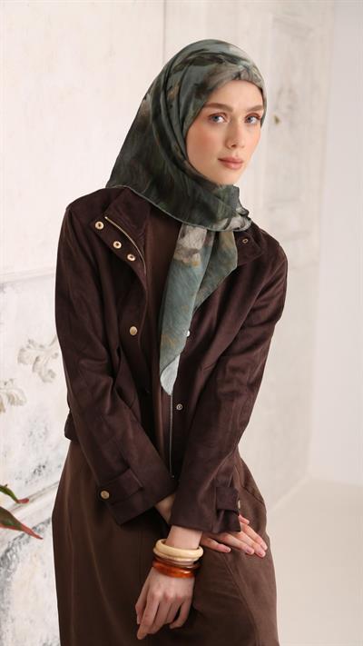 SOREL DESEN EŞARP YEŞİL