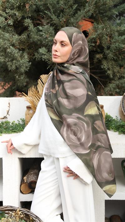 VALERIA DESEN ŞAL YEŞİL