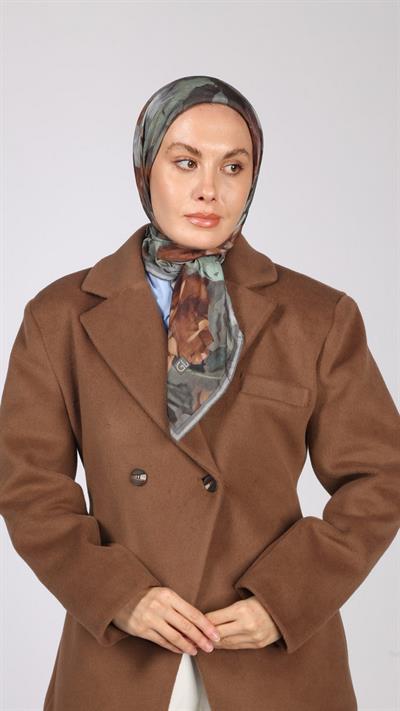 VELMORA DESEN EŞARP GRİ