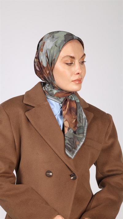 VELMORA DESEN EŞARP GRİ