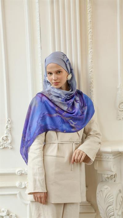 VESPERA DESEN ŞAL SAKS-2