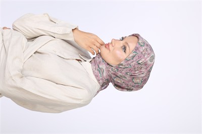 Vina Desen Eşarp Pembe