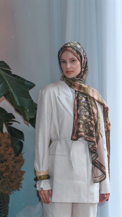 VINSA DESEN ŞAL YEŞİL-6