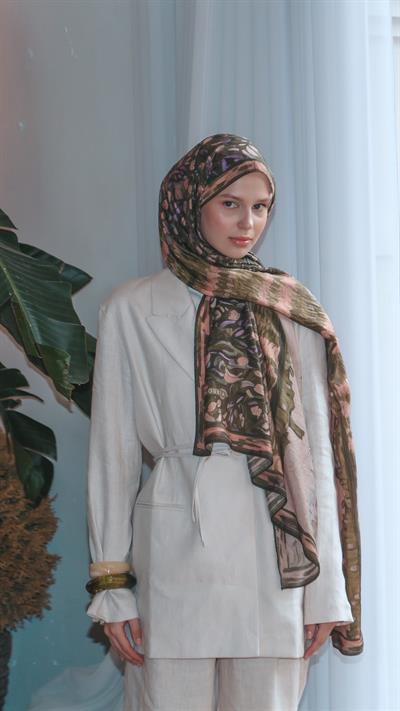 VINSA DESEN ŞAL YEŞİL-6