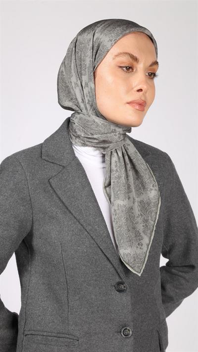 VİNTAGE DESEN EŞARP TAŞ