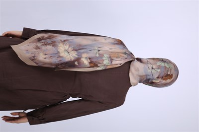 Wildflower Desen Şal-Bej